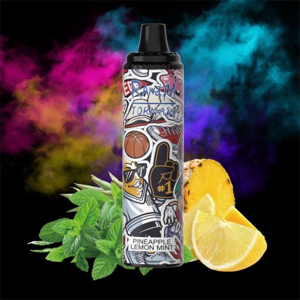 RandM Tornado Dispositif de contrôle du flux d\'air 6000, 1 pièce citron pomme rouge BXPBLD279 RandM Vape Online