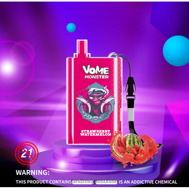 RandM Vome Monster 10000 dispositif de contrôle du débit d\'air, 1 pièce Baies mélangées BXPBLD278 Puff RandM Prix