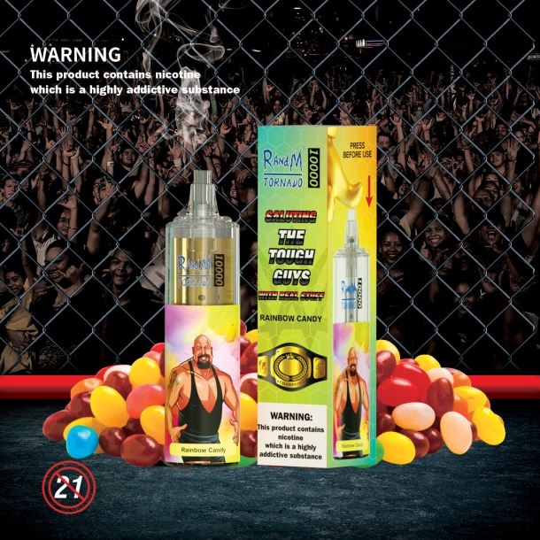 RandM Tornado Dispositif de vape de contrôle du débit d\'air 10000 1 pièce baies mélangées BXPBLD105 RandM Vape Prix