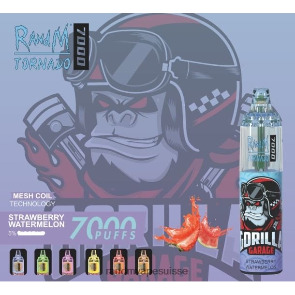 RandM Tornado Dispositif de vape de contrôle du flux d\'air 7000 1 pièce glace à l\'ananas BXPBLD180 RandM Tornado Online Shop