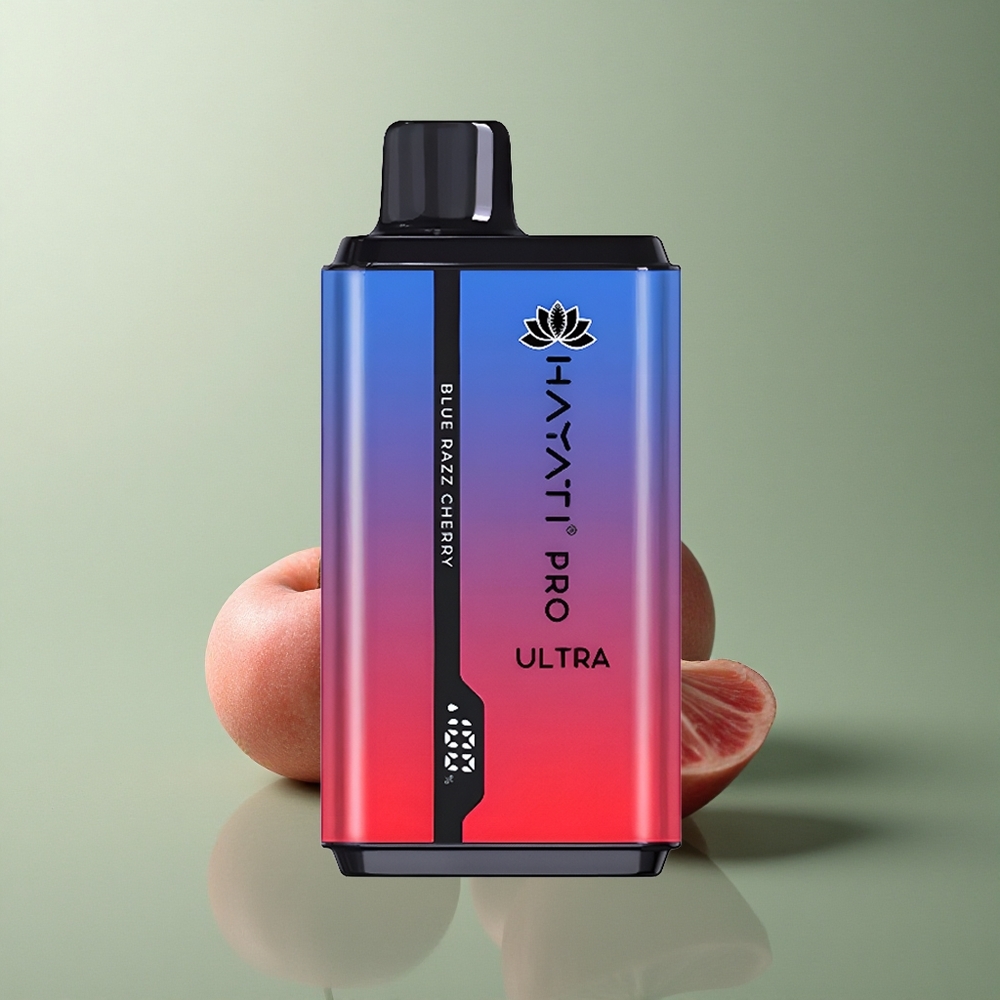Hayati Pro Ultra 15000 Puffs Cerise Framboise Bleue 850mAh 12ml