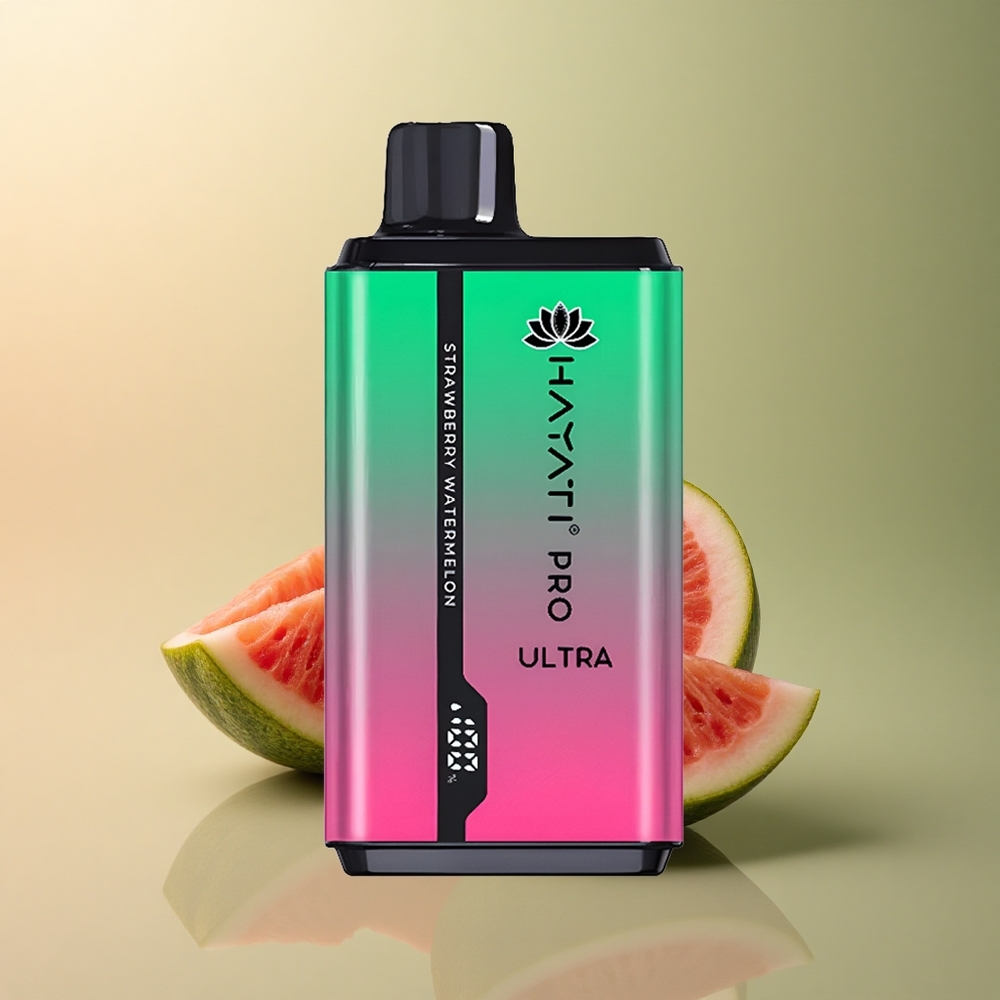 Hayati Pro Ultra 15000 Puffs Fraise Pastèque 850mAh 2% Nicotine