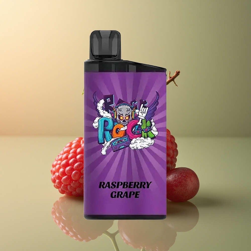 IGET Bar 3500 Puffs Framboise Raisin 1400 mAh 1.2 Ohm Mesh Coil