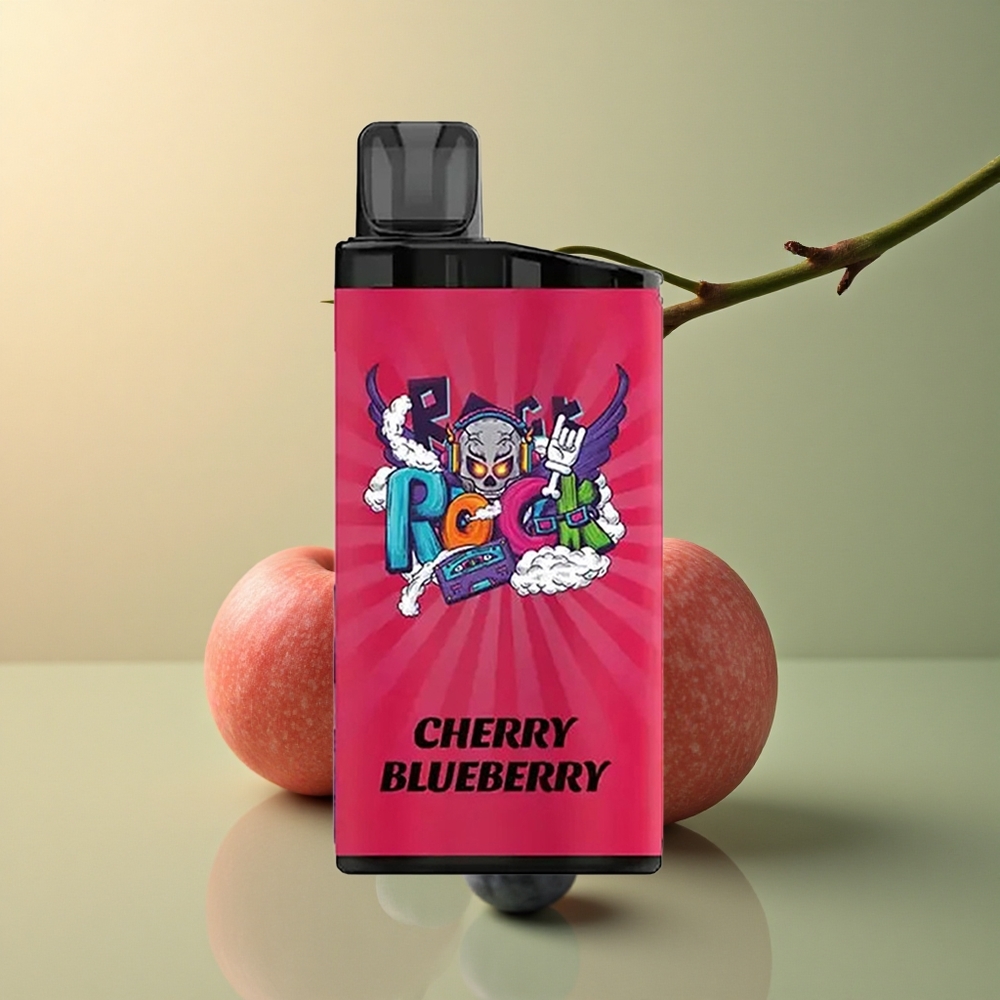 IGET Bar 3500 Puffs Myrtille Cerise 1400 mAh 1.2 Ohm Mesh Coil