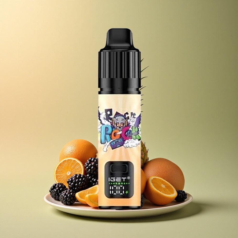 IGET BAR PLUS S3 POD 10000 Puffs Mûre Ananas Orange 5% Nicotine 950 mAh