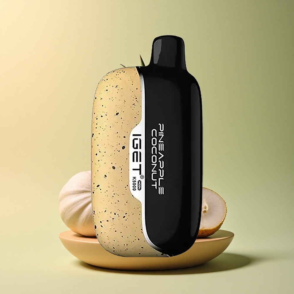 IGET Moon K5000 Puffs Ananas Noix de Coco 5000 Puffs PC 1.35 Ohm