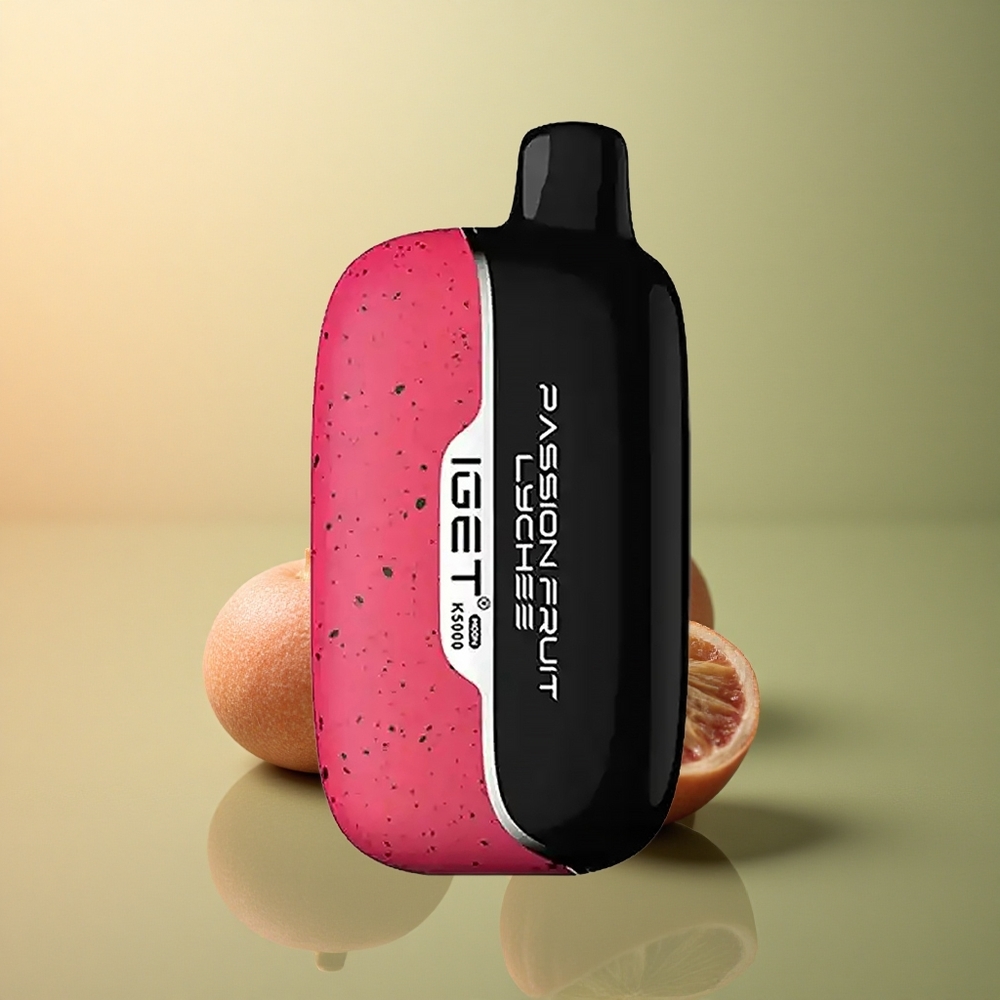 IGET Moon K5000 Puffs Fruit de la Passion Litchi 5000 Puffs PC 1.35 Ohm