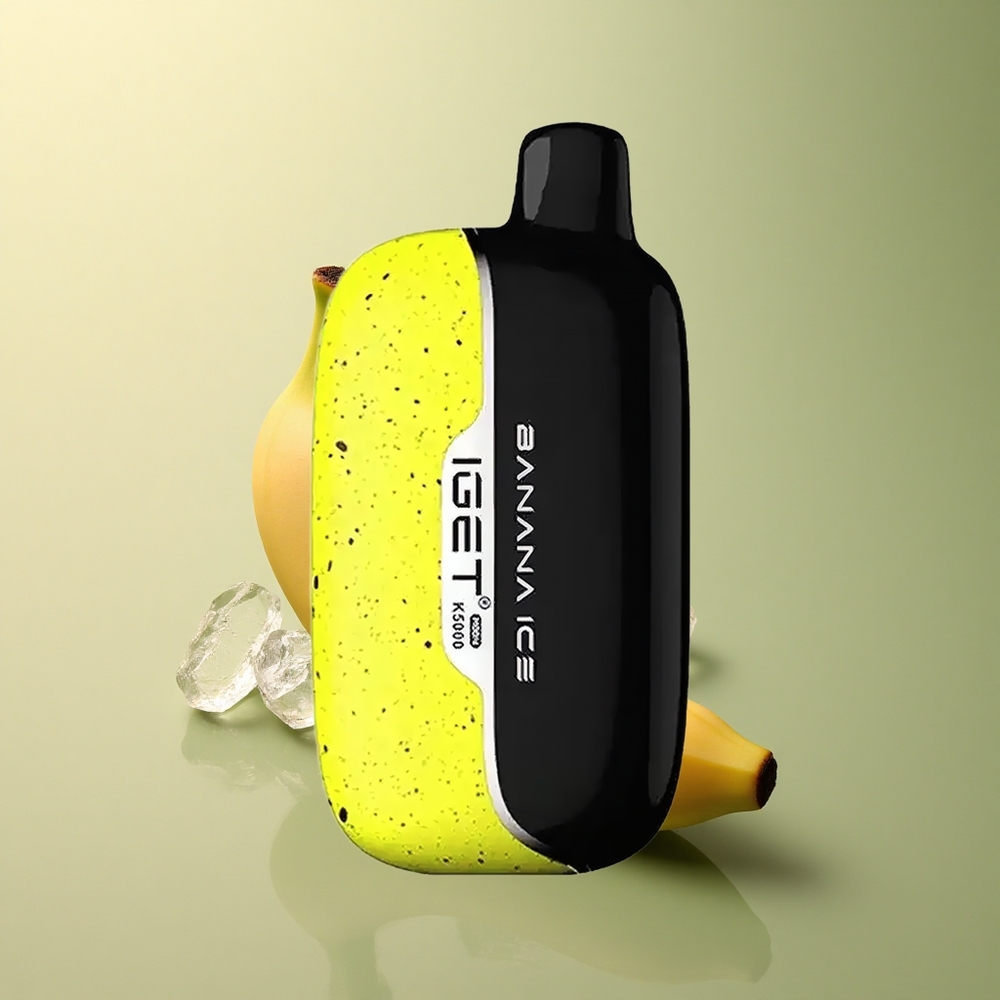 IGET Moon K5000 Puffs Glace Banane 81,5g 5000 Puffs 1,35 Ohm