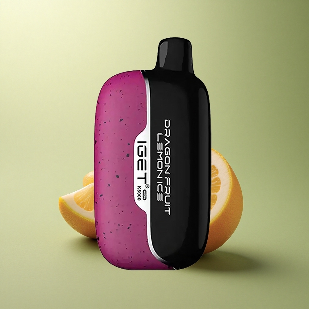 IGET Moon K5000 Puffs Glace Citron Fruit du Dragon 5000 Puffs PC 1.35 Ohm