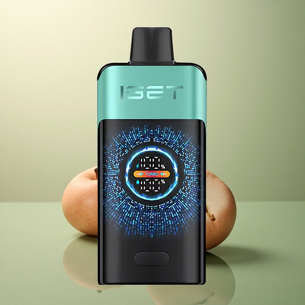 IGET ONE 12000 Puffs Glace Menthe Printanière Montagne - 2700 mAh - Double Mesh 0,6 ohm