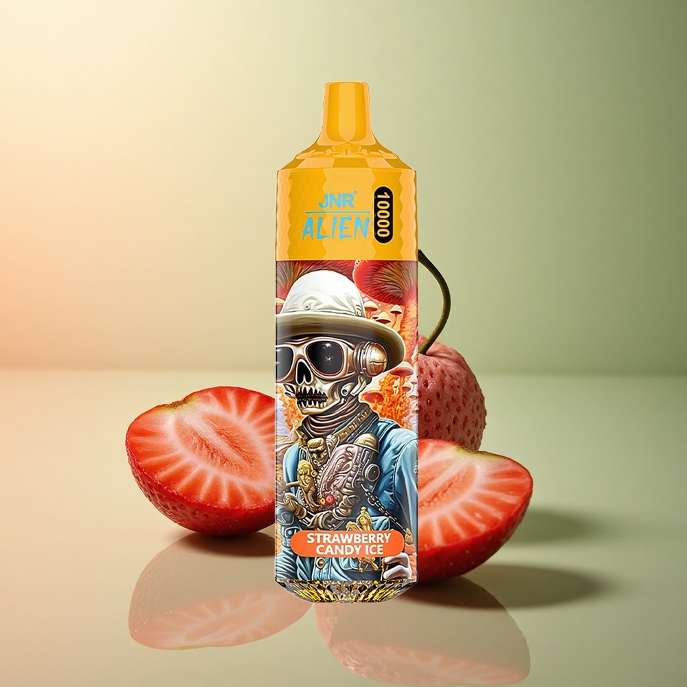 JNR Alien 10000 Bonbon Glacé à la Fraise 850mAh 1.2 Ohm