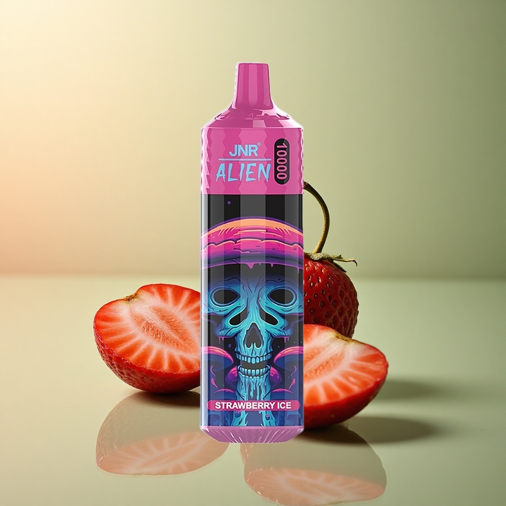 JNR Alien 10000 Glace à la Fraise 850mAh 1.2Ohm