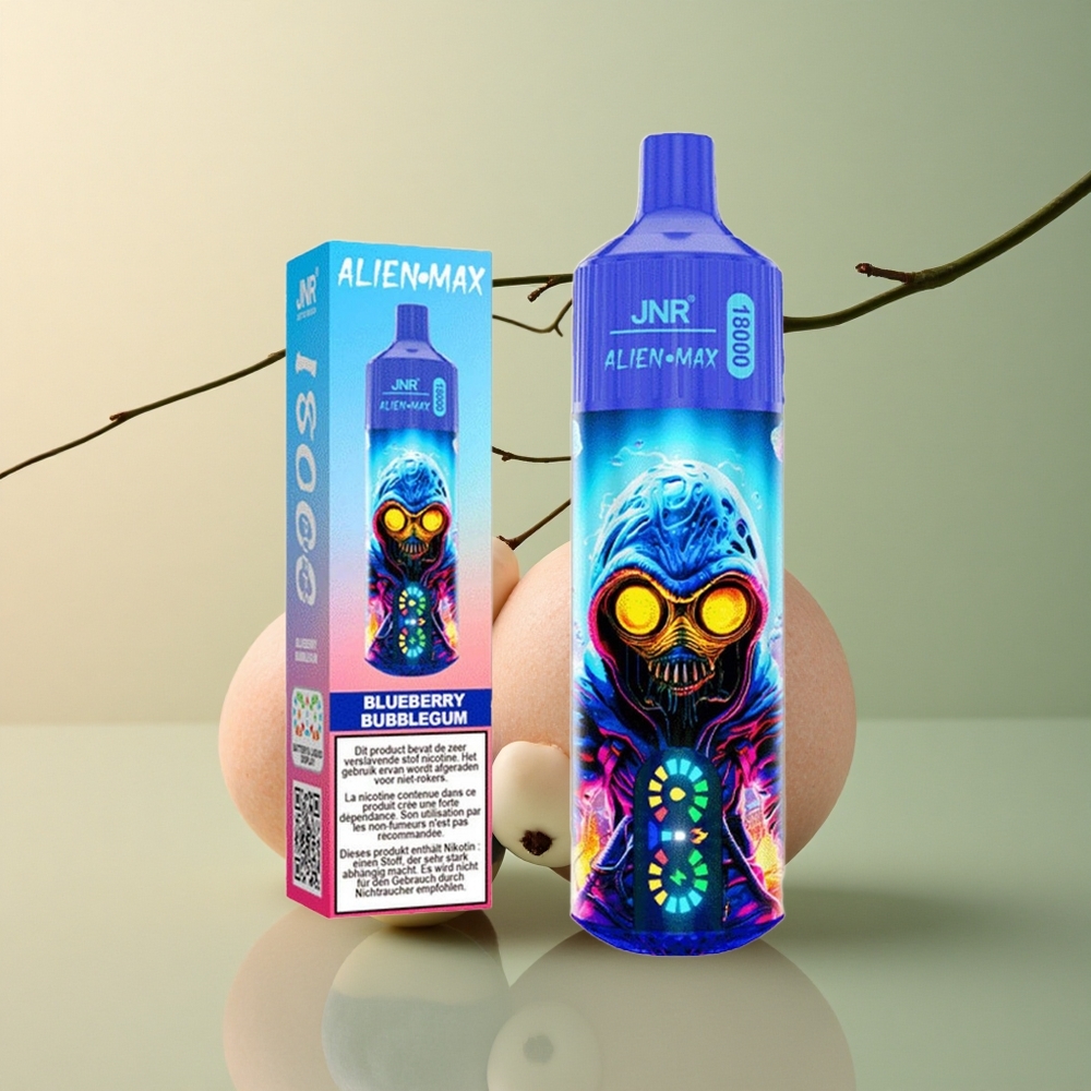 JNR Alien Max 18000 Bubblegum Myrtille Double Mesh 850mAh