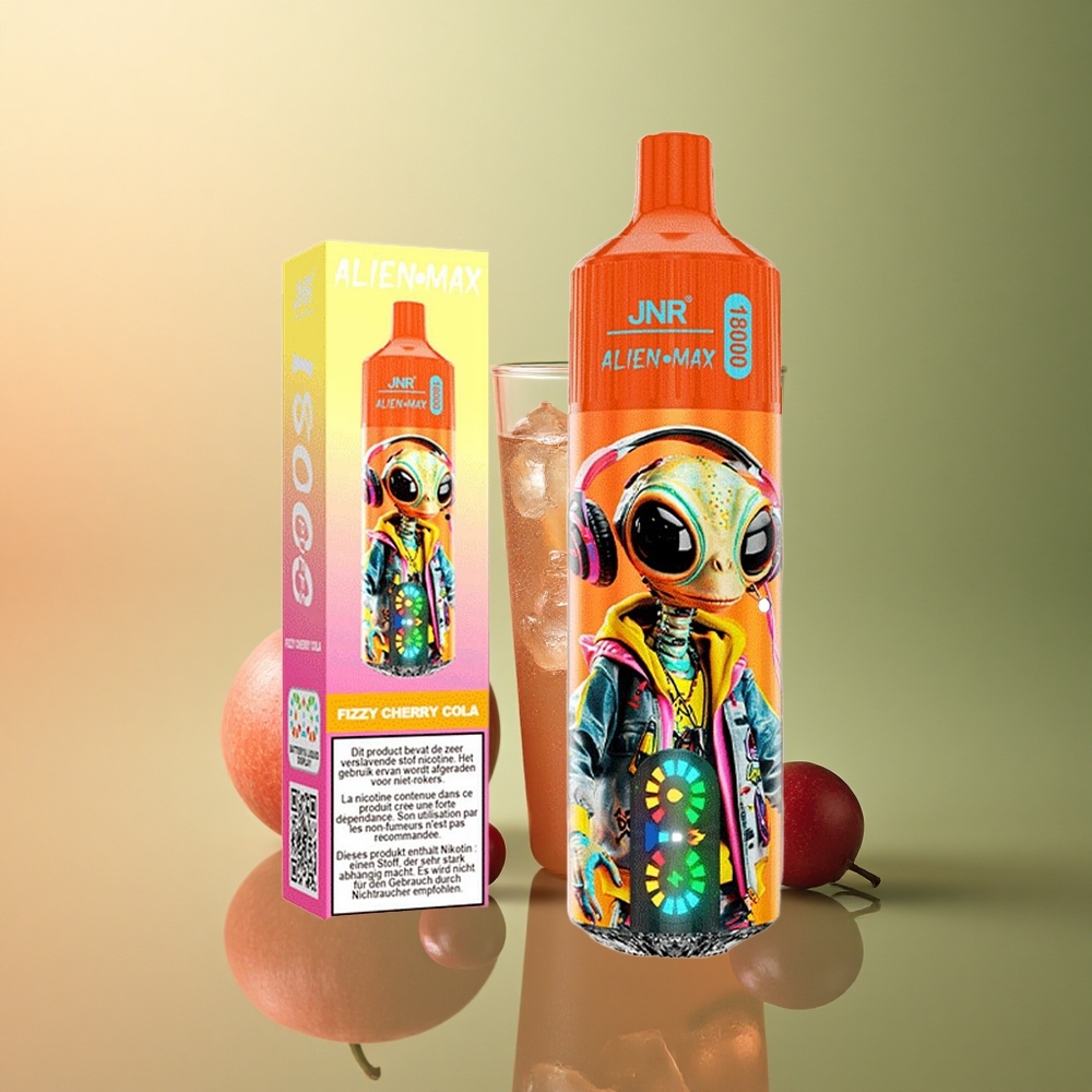 JNR Alien Max 18000 Cola Cerise Pétillante à Double Mesh et 850mAh