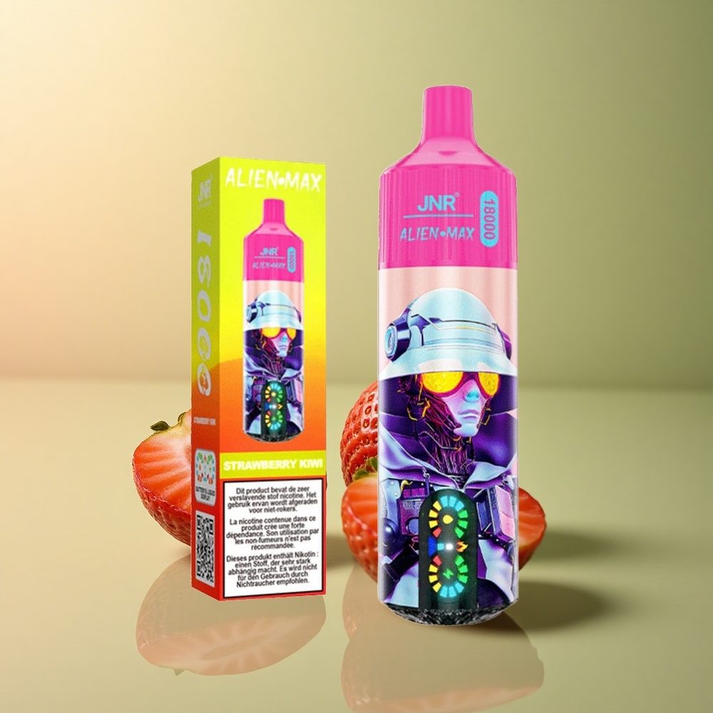 JNR Alien Max 18000 Fraise Kiwi Dual Mesh 850mAh 28ml