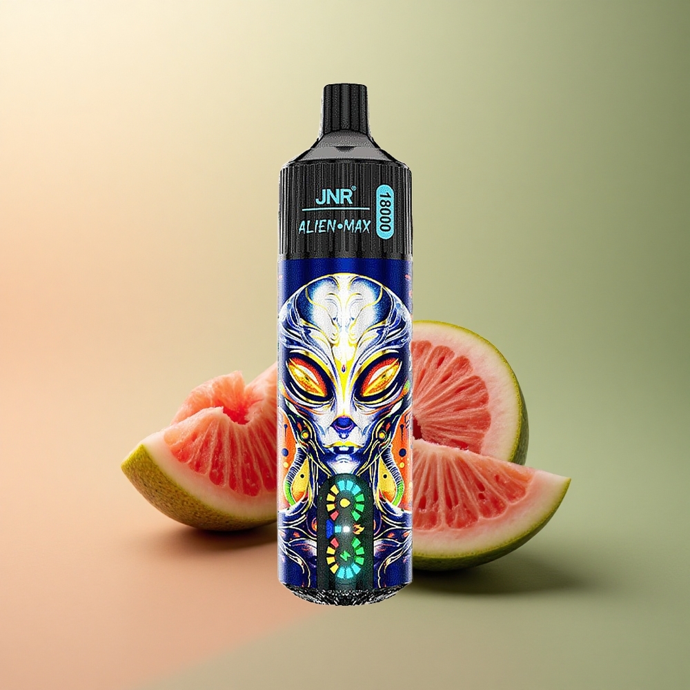 JNR Alien Max 18000 Fraise Pastèque Bubblegum avec Double Mesh et 850mAh