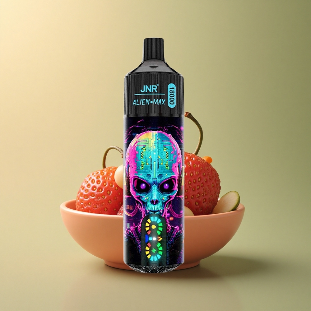 JNR Alien Max 18000 Hubba Bubba Fraise Double Mesh et 850mAh