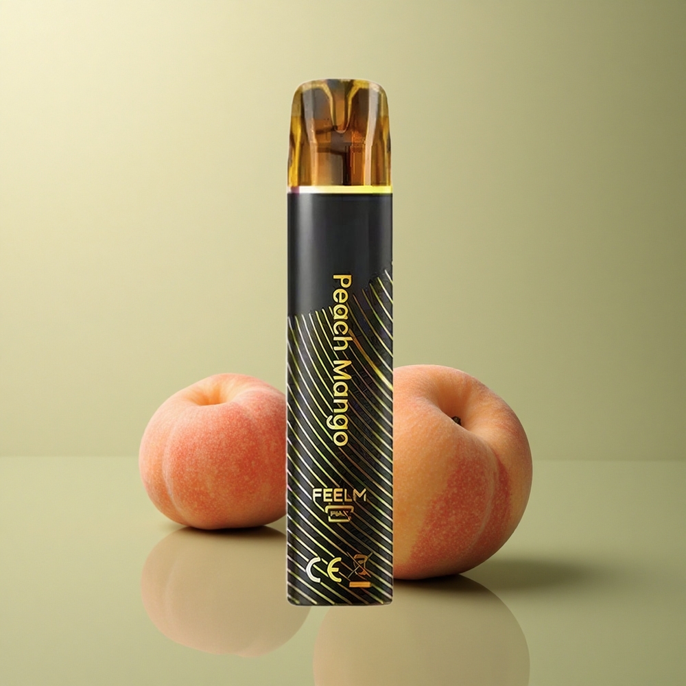 JNR Black&Golden 600+200 Pêche Mangue 550mAh 2ml Nicotine 2%