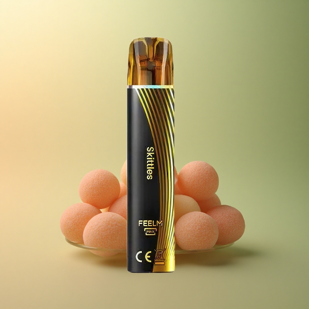 JNR Black&Golden 600+200 Skittles Noir & Doré 550mAh 2ml Nicotine 2%