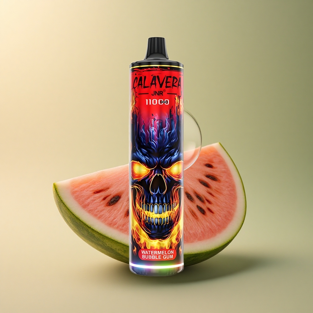 JNR Calavera 11000 Chewing-gum Pastèque avec 850 mAh et 5% de nicotine