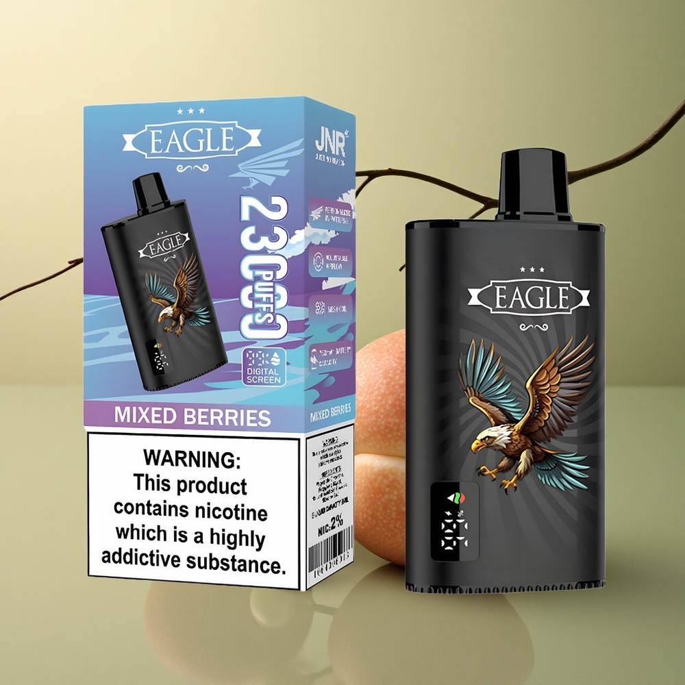 JNR EAGLE Smart 23000 Baies Mixtes avec Écran Numérique et Batterie 750mAh