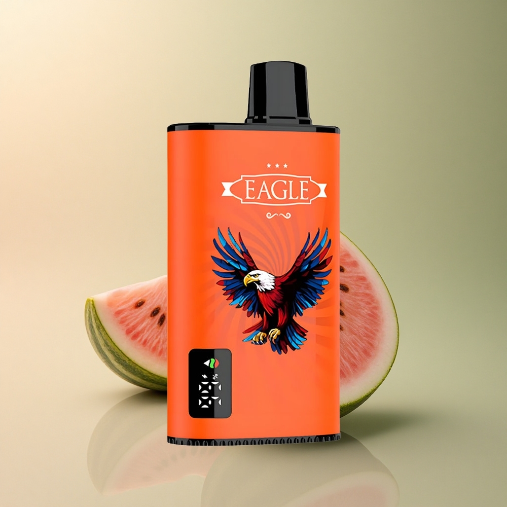 JNR EAGLE Smart 23000 Chewing-gum Pastèque à la Nicotine 2% avec Ecran Digital et Batterie 750mAh