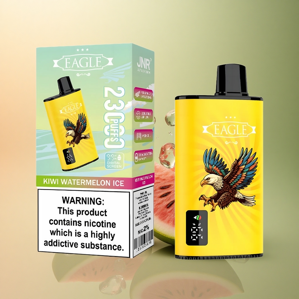 JNR EAGLE Smart 23000 Glace Kiwi Pastèque avec Batterie 750mAh et Coil Mesh 1.0ohm