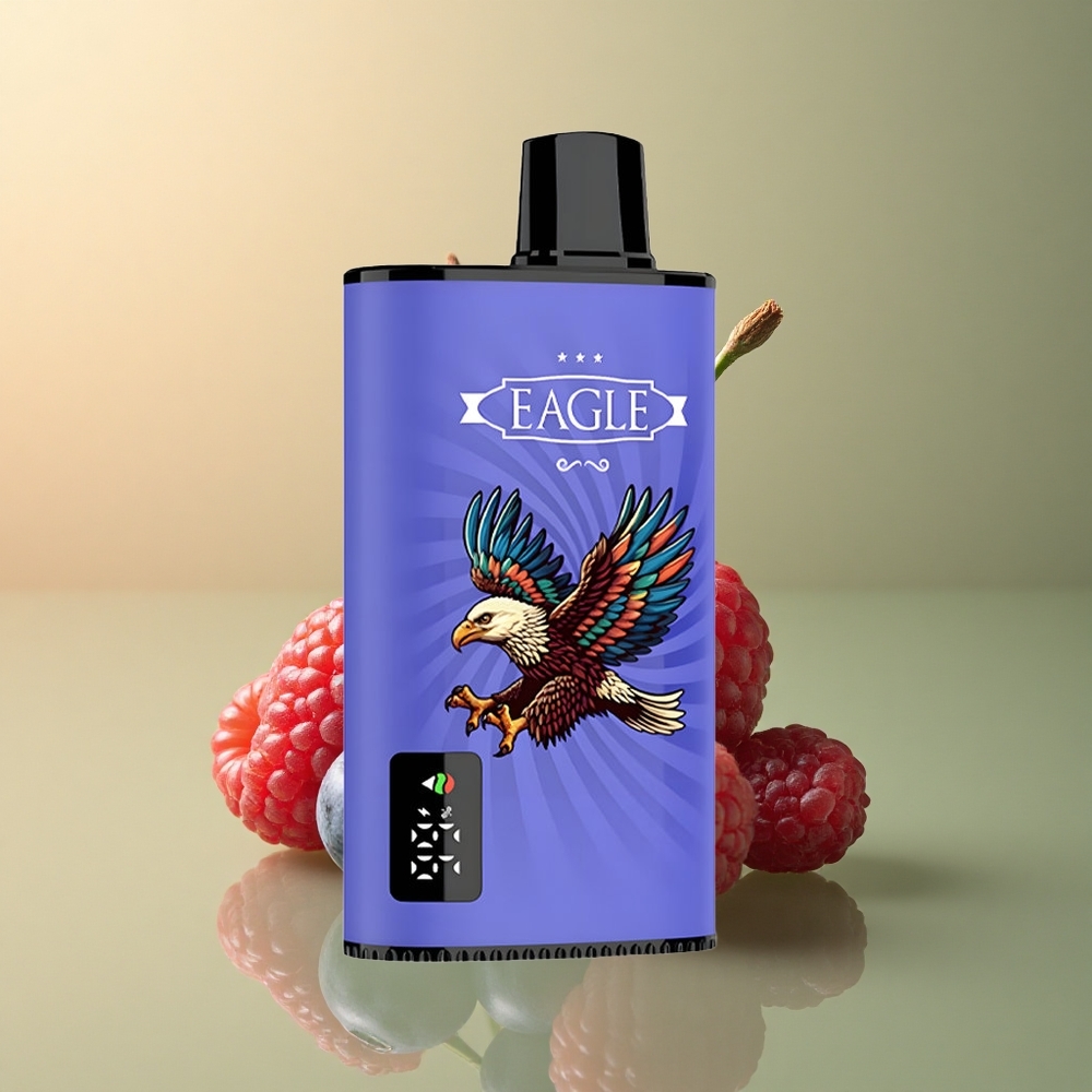 JNR EAGLE Smart 23000 Myrtille Framboise Cerise avec Écran Digital et 750mAh