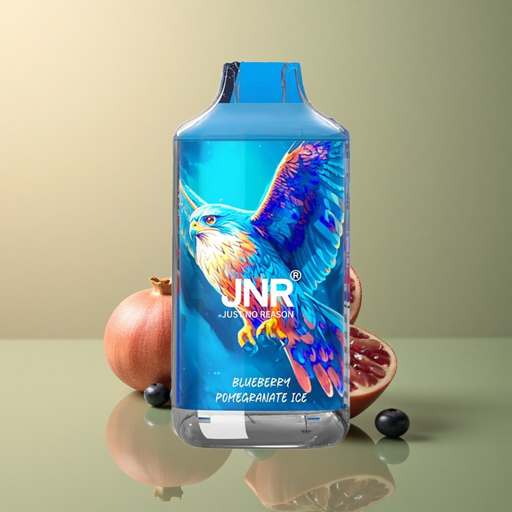 JNR Falcon 16000 Glace Myrtille Grenade avec 850 mAh et 22ml