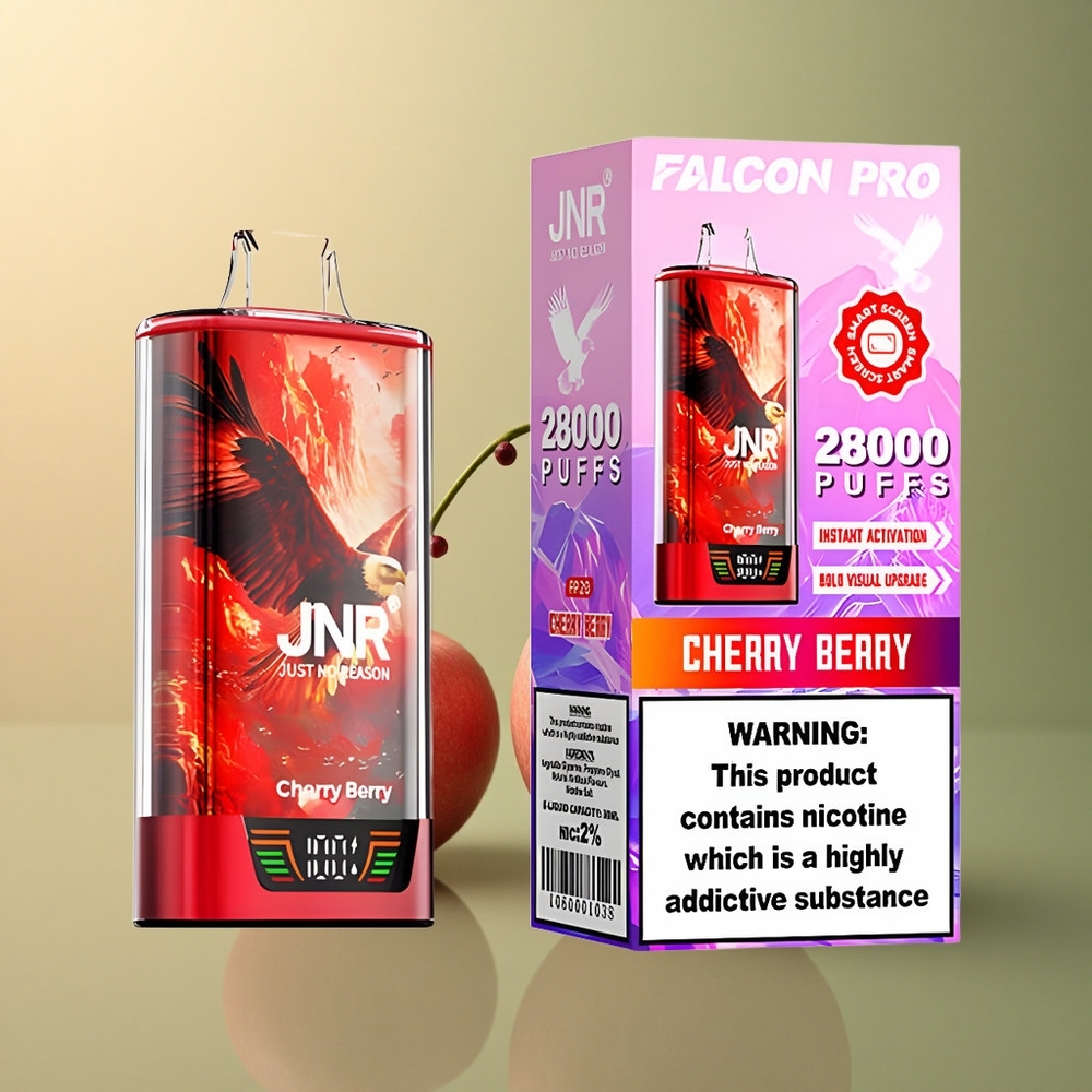 JNR Falcon Pro 28000 Baie Cerise Dual Mesh 950mAh 30ml