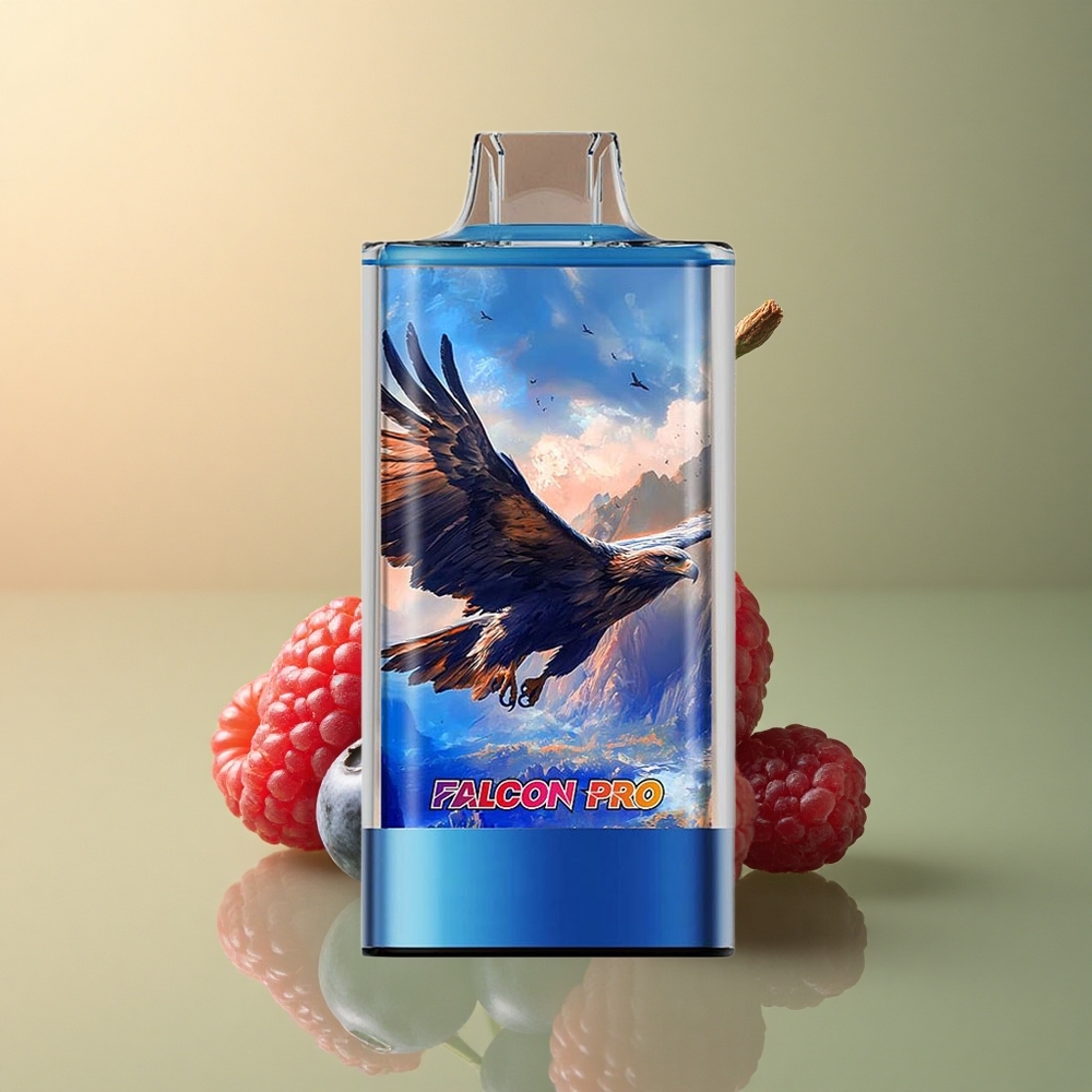 JNR Falcon Pro 28000 Myrtille Framboise Cerise 30ml 950mAh 5% Nicotine
