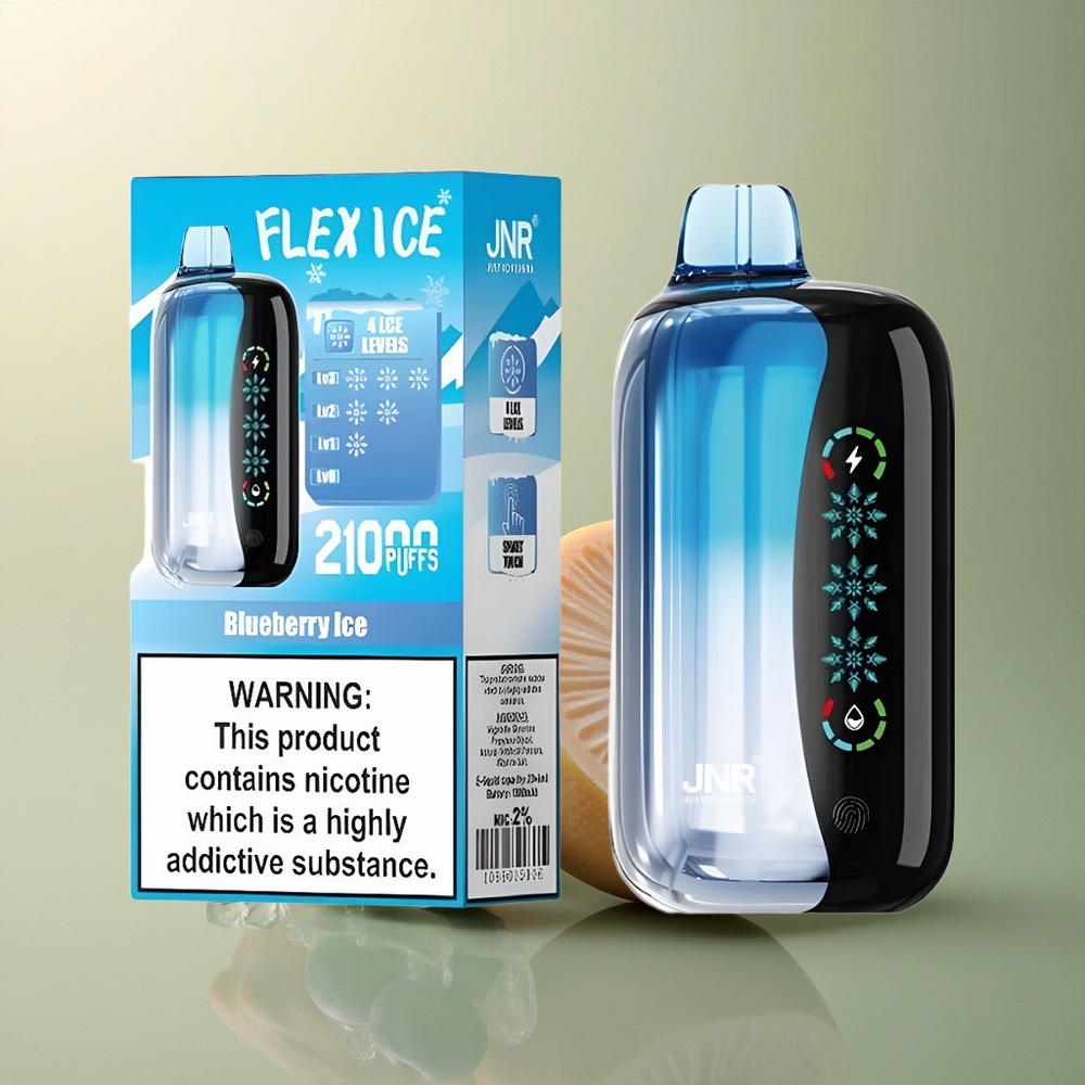 JNR Flex Ice 21000 Glace Myrtille Réglable 1000mAh