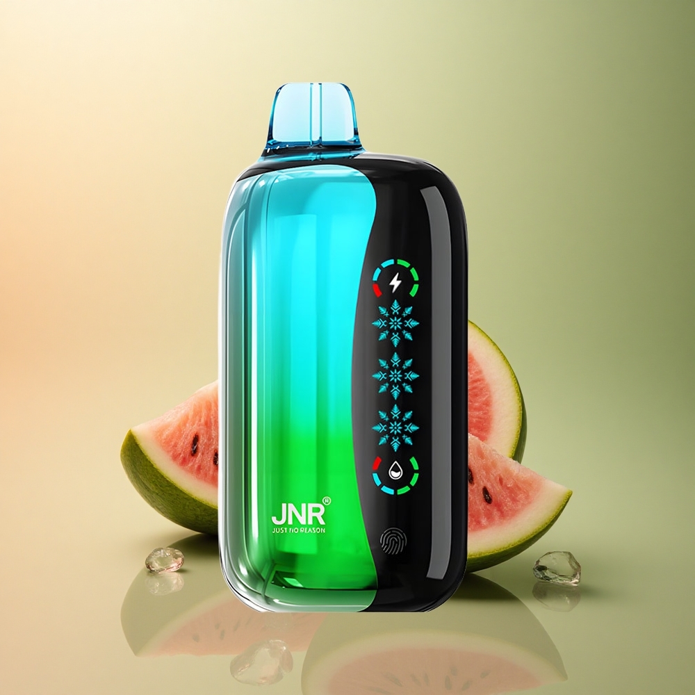 JNR Flex Ice 21000 Kiwi Pastèque Glacé avec 1000mAh et Contrôle d'Airflow Personnalisable