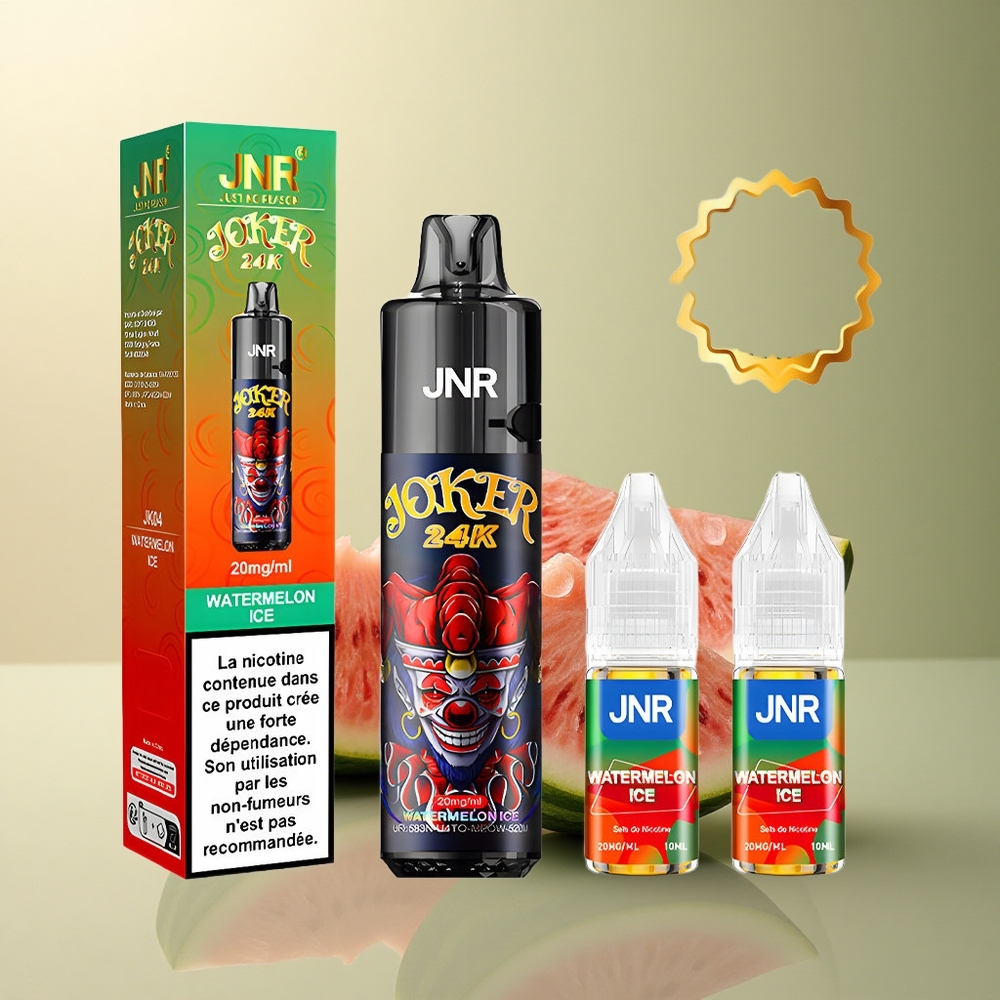 JNR Joker 24K Glace à la Pastèque 800mAh 2% Nicotine
