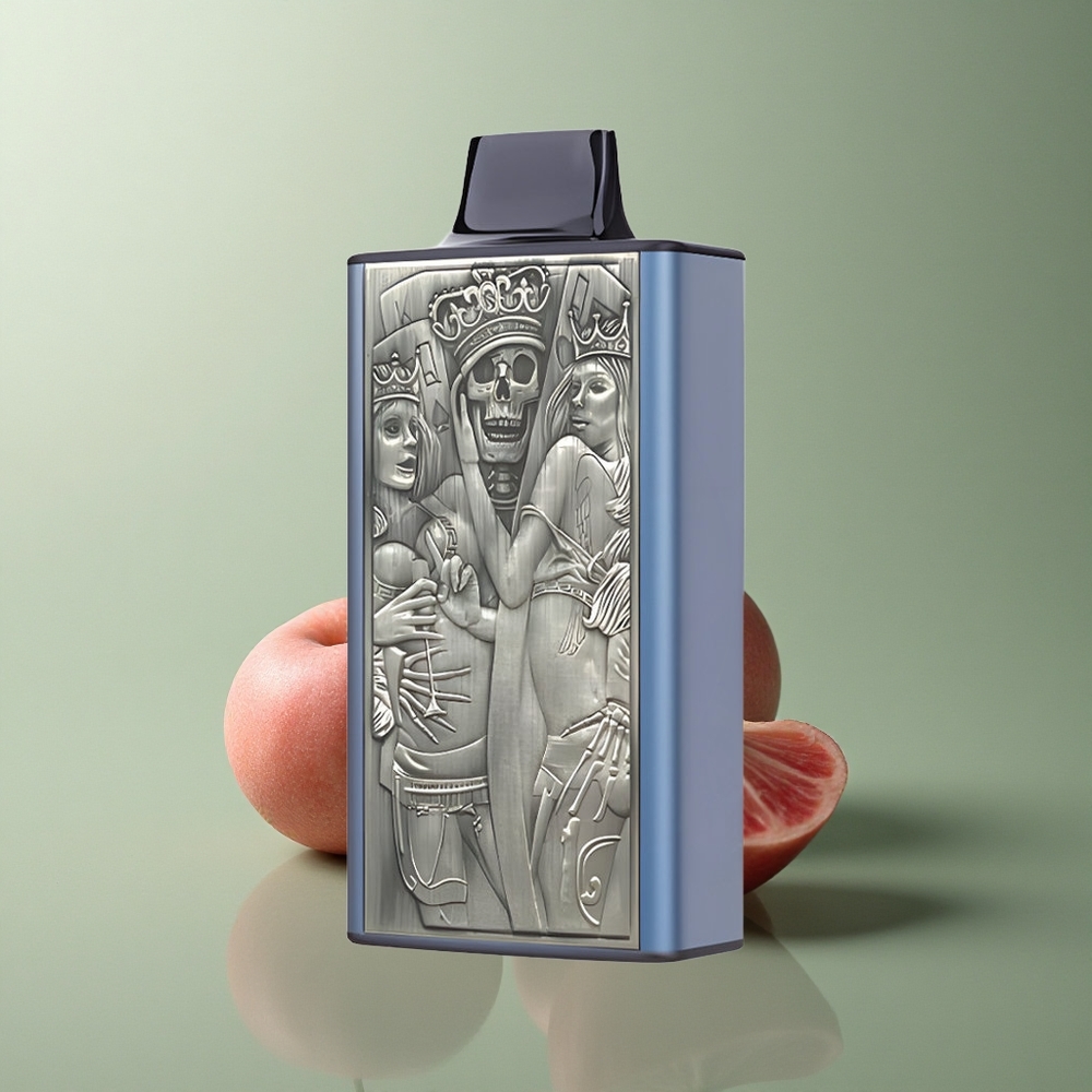 JNR Mega Box 25000 Cerise Bleue Razz avec 2% nicotine et batterie 850mAh