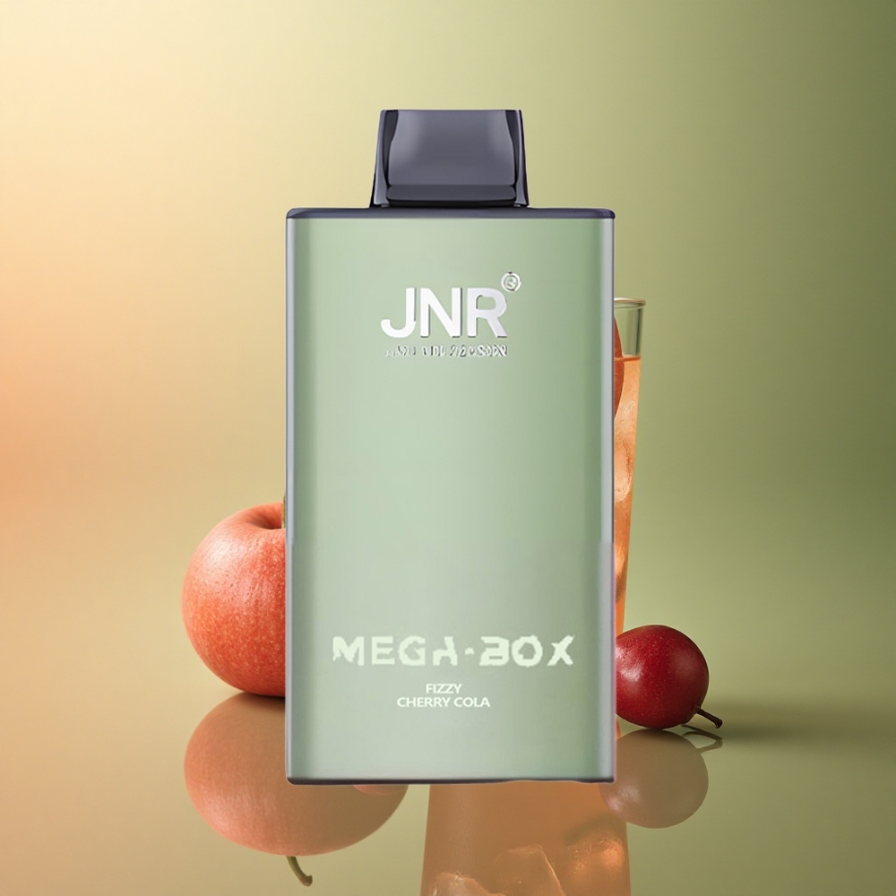 JNR Mega Box 25000 Cola Cerise Pétillante 30ml 850mAh 2% Nicotine