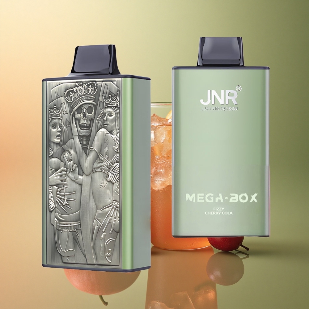 JNR Mega Box 25000 Cola Cerise Pétillante 30ml 850mAh 2% Nicotine