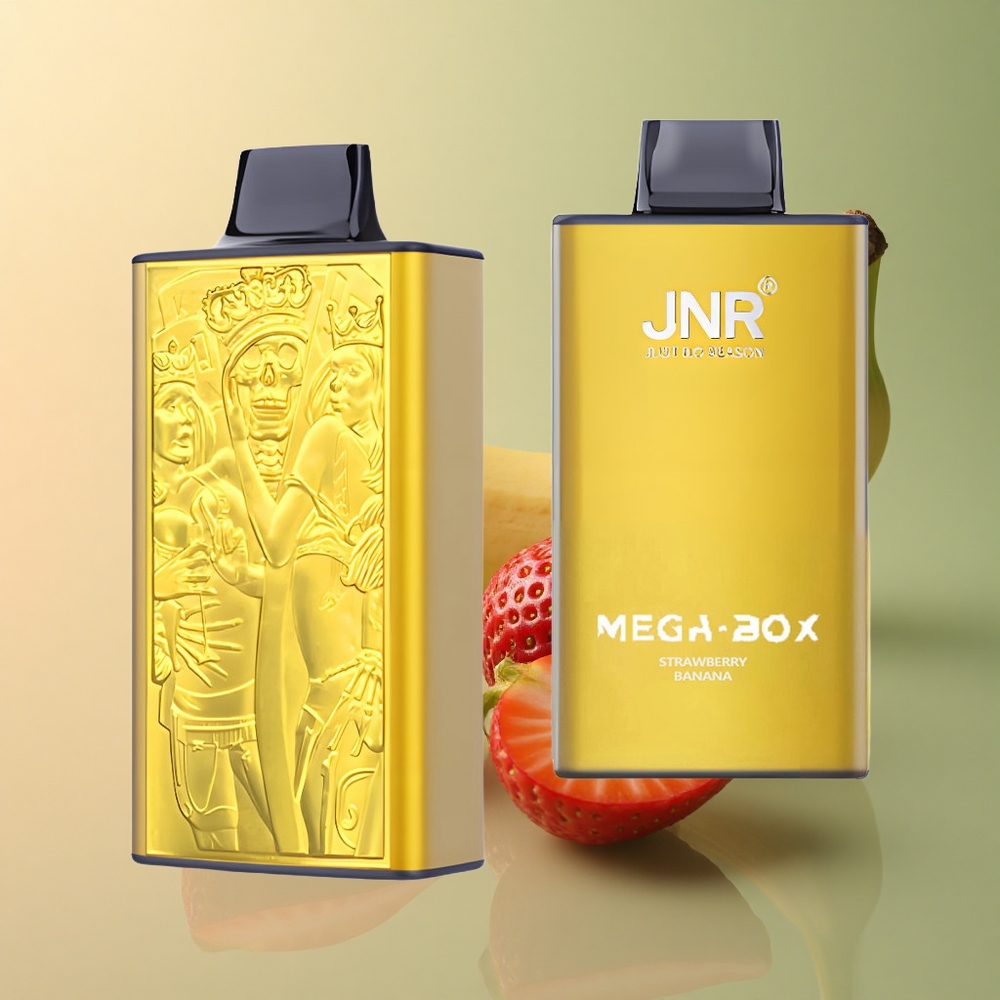 JNR Mega Box 25000 Fraise Banane Dual Mesh 850mAh 2% Nicotine