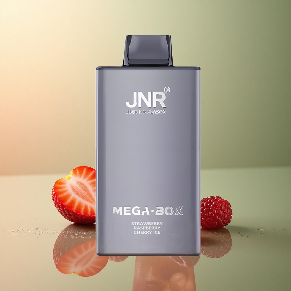 JNR Mega Box 25000 Glace Fraise Framboise Cerise avec 30ml et 850mAh