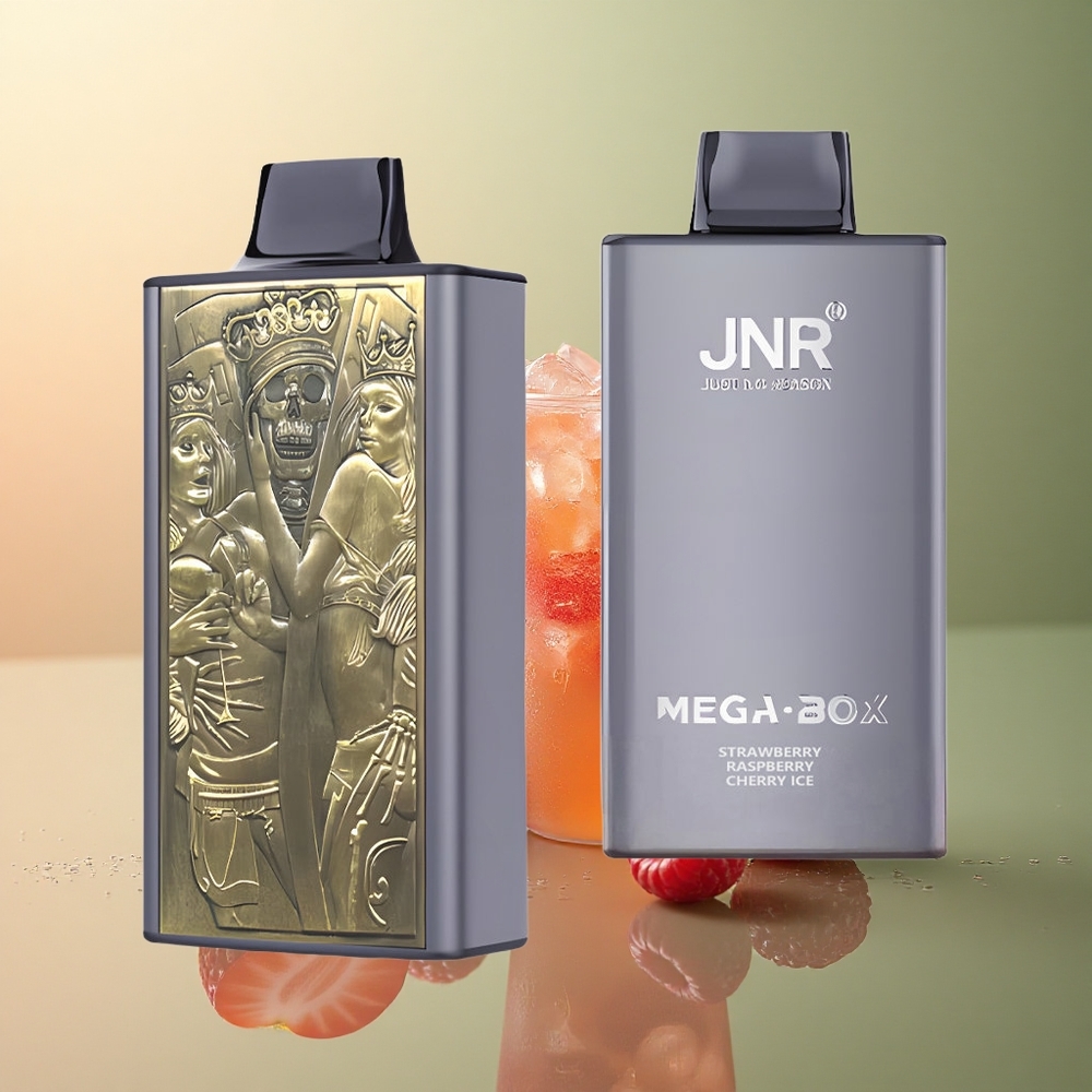 JNR Mega Box 25000 Glace Fraise Framboise Cerise avec 30ml et 850mAh