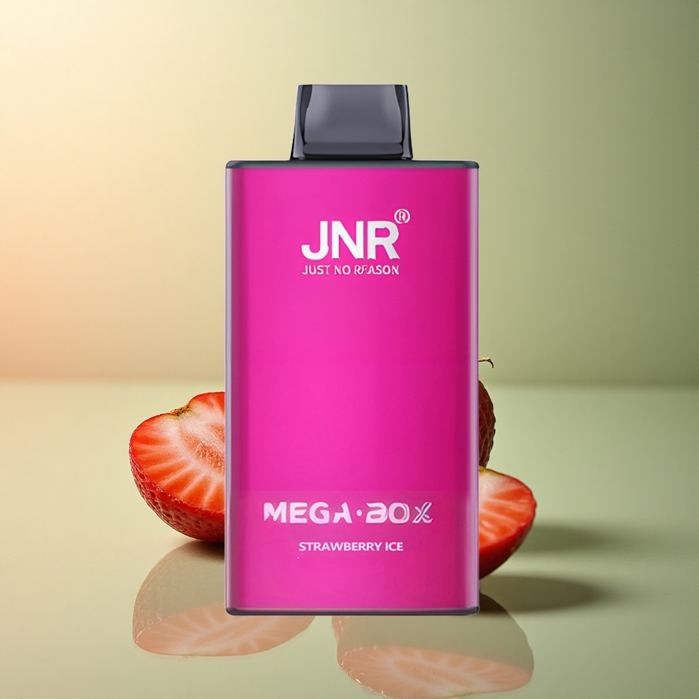 JNR Mega Box 25000 Glace à la Fraise 30ml 850mAh 2% Nicotine