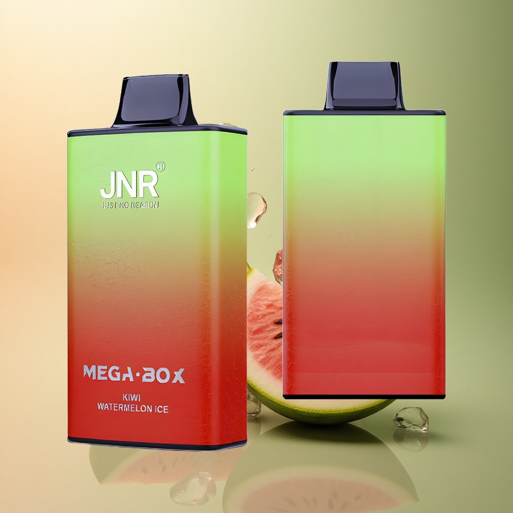JNR Mega Box 25000 Kiwi Pastèque Glacé avec 30ml de E-liquide et 850mAh