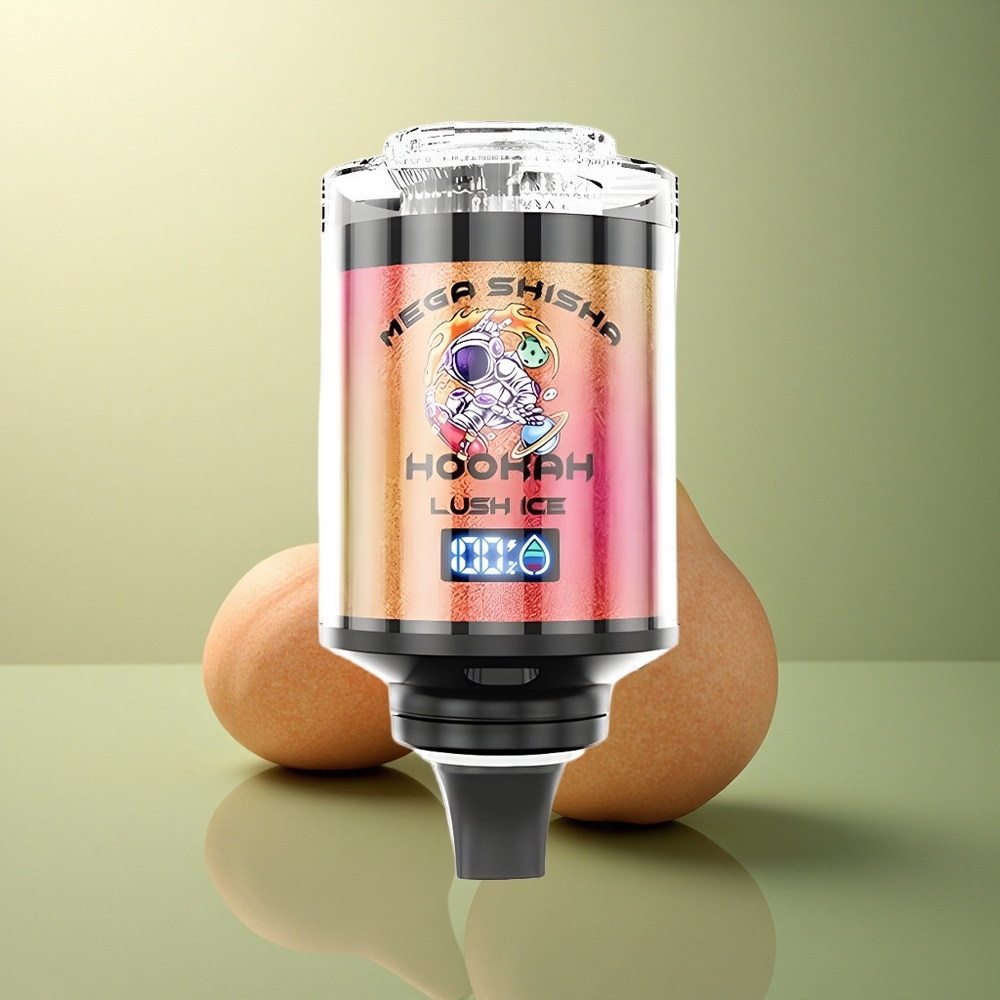 JNR Mega Shisha Hookah 100K Glace Rafraîchissante avec 2% de nicotine et 2200mAh