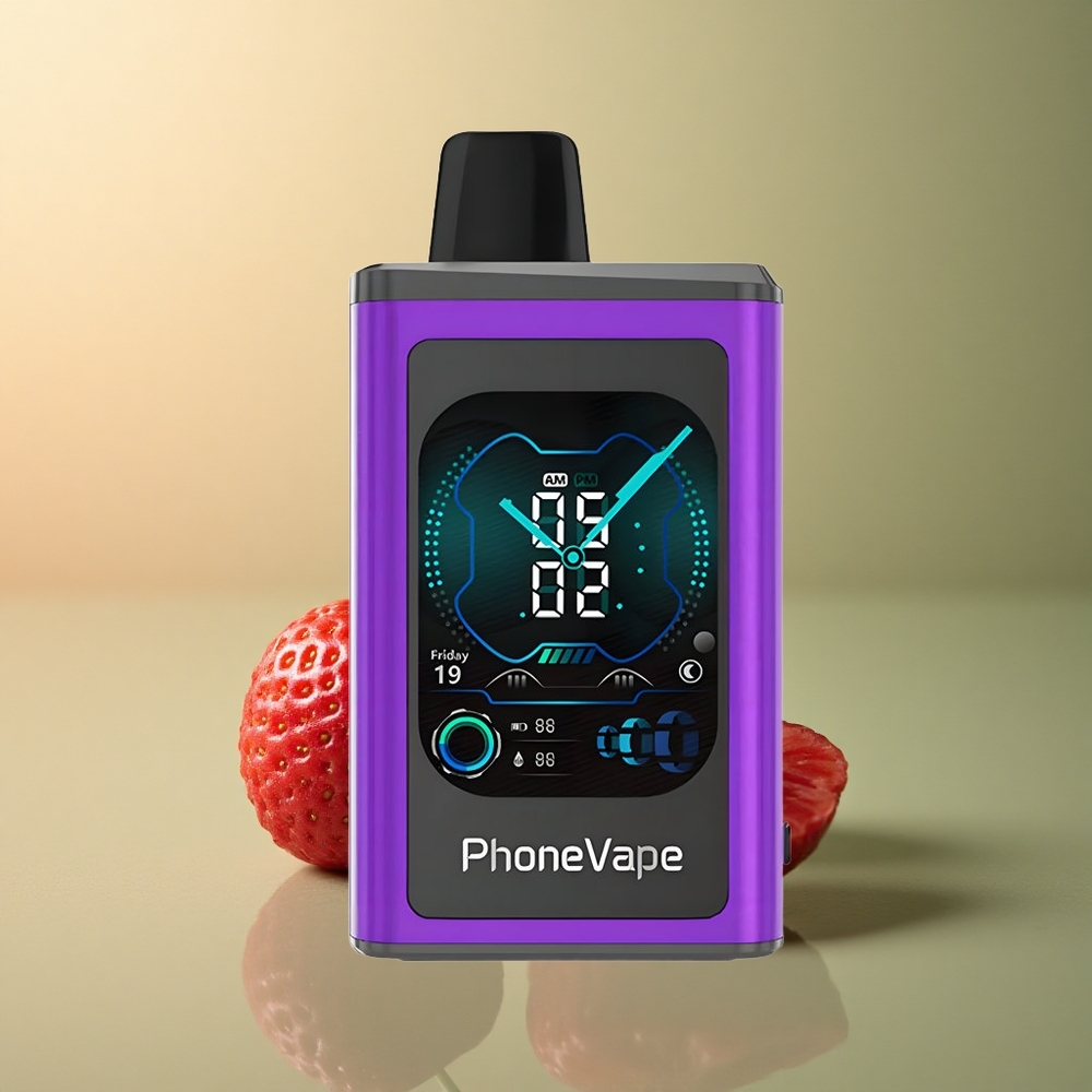 JNR PhoneVape 30000 Cerise Fraise Framboise avec 850mAh et Nicotine 2% 5%