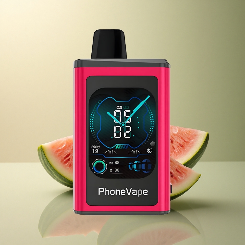 JNR PhoneVape 30000 Glace à la Pastèque avec 850mAh et Nicotine 2%