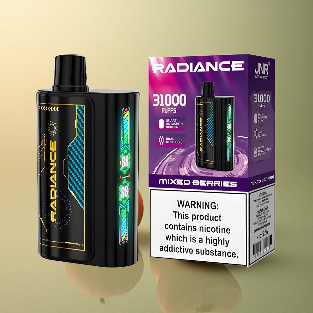 JNR Radiance 31000 Baies Mixtes 28ml 950mAh 2% Nicotine