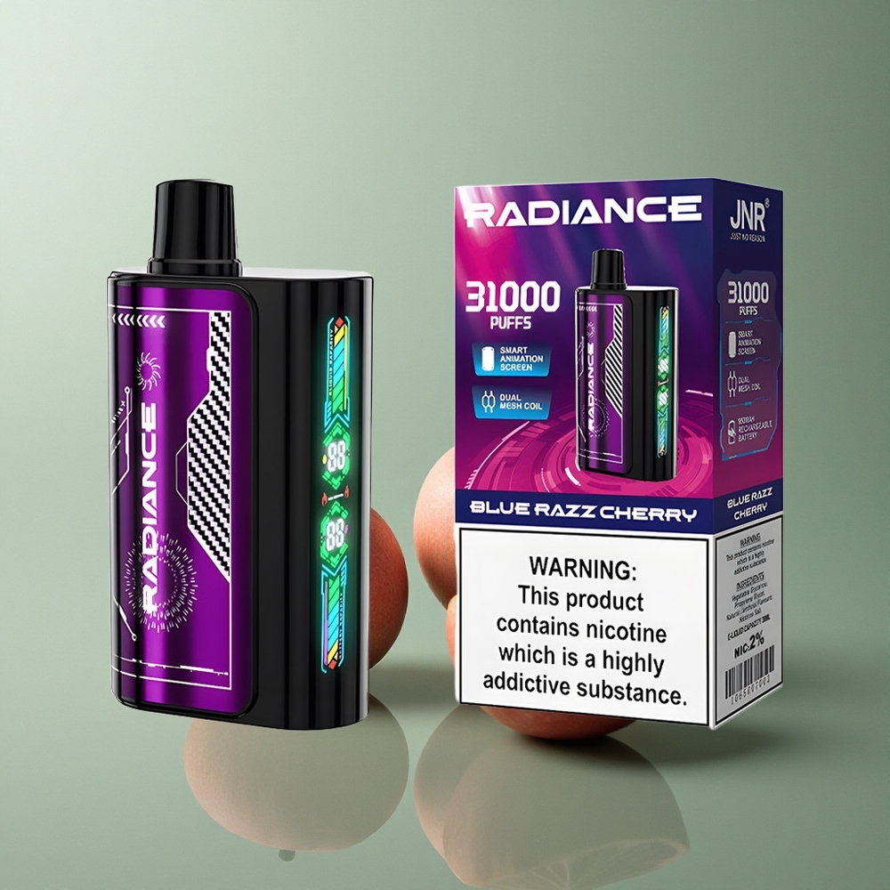 JNR Radiance 31000 Cerise Bleu Raz Dual Mesh 950 mAh