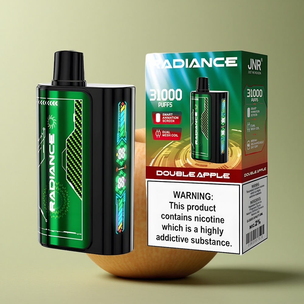 JNR Radiance 31000 Double Pomme 28ml 950mAh 2% Nicotine