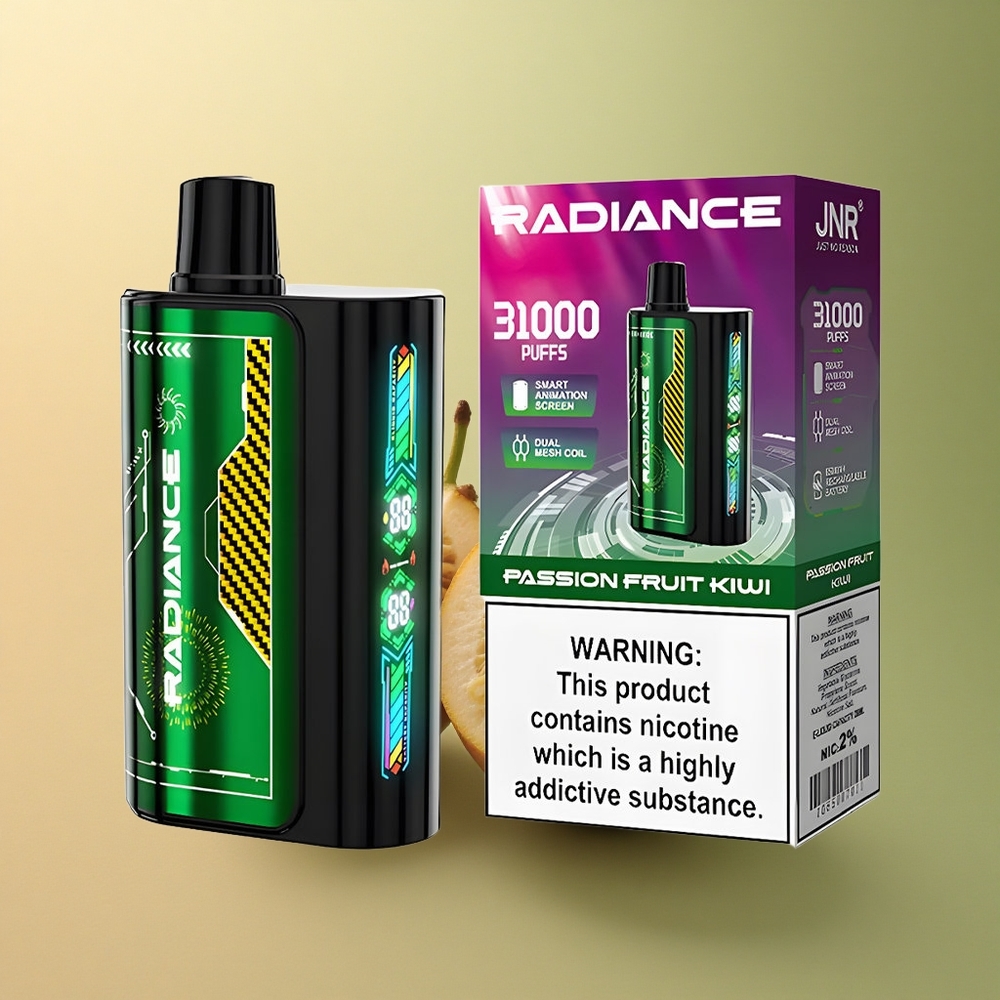 JNR Radiance 31000 Fruit de la Passion Kiwi 28ml 950mAh 2% Nicotine