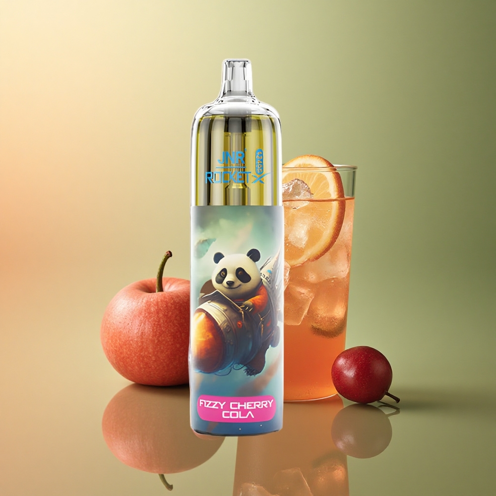 JNR Rocket-X 12400 Cola Cerise Pétillante avec Lumières RGB et Batterie 850mAh